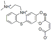 10-[3-(dimethylammonio)propyl]-2-methoxy-10H-phenothiazinium maleate,3403-42-7,结构式