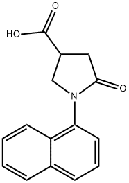 1-NAPHTHALEN-1-YL-5-OXO-PYRROLIDINE-3-CARBOXYLIC ACID