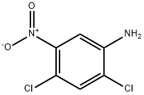 2,4-二氯-5-硝基苯胺 结构式