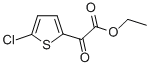 ETHYL 2-CHLOROTHIOPHENE-5-GLYOXYLATE Struktur