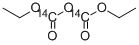 DIETHYL PYROCARBONATE-CARBONYL-14C,34037-25-7,结构式