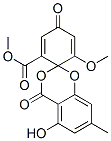 3405-53-6 5-Hydroxy-6'-methoxy-7-methyl-4,4'-dioxospiro[1,3-benzodioxane-2,1'-[2,5]cyclohexadiene]-2'-carboxylic acid methyl ester