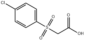 2-[(4-氯苯基)磺酰基]乙酸, 3405-89-8, 结构式