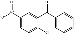 2-氯-5-硝基二苯甲酮 结构式