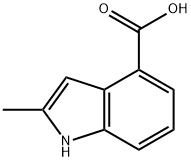 2-Methyl-1H-indole-4-carboxylic acid Structure