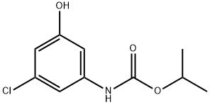 3-Chloro-5-hydroxycarbanilic acid isopropyl ester,34061-87-5,结构式