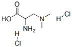 4-AZA-DL-LEUCINE DIHYDROCHLORIDE, 34064-27-2, 结构式