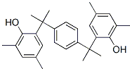 2,2'-(1,4-phenylenediisopropylidene)bis[4,6-xylenol] Structure