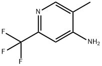 5-甲基-2-(三氟甲基)吡啶-4-胺 结构式