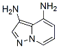 Pyrazolo[1,5-a]pyridine-3,4-diamine (9CI) Struktur
