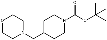 1-Boc-4-Morpholin-4-ylMethyl-piperidine Struktur
