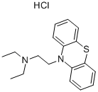 diethazine hydrochloride Structure