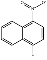 1-Fluoro-4-nitronaphthalene 化学構造式