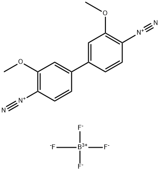固蓝B氟硼酸盐, 3410-35-3, 结构式
