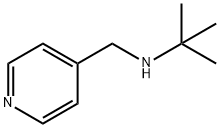 N-(tert-butyl)-N-(pyridin-4-ylmethyl)amine Struktur