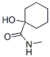 Cyclohexanecarboxamide, 1-hydroxy-N-methyl- (9CI) 化学構造式