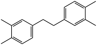 1,2-ビス(3,4-ジメチルフェニル)エタン 化学構造式