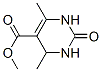 5-Pyrimidinecarboxylicacid,1,2,3,4-tetrahydro-4,6-dimethyl-2-oxo-,methylester(9CI) 结构式