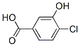 4-Chloro-3-Hydroxybenzoic acid 结构式