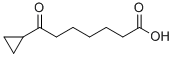 7-CYCLOPROPYL-7-OXOHEPTANOIC ACID,34131-41-4,结构式