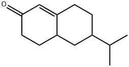 4,4a,5,6,7,8-hexahydro-6-(1-methylethyl)naphthalen-2(3H)-one Structure