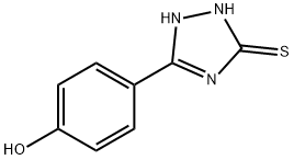 3414-96-8 1H-1,2,4-Triazole-3-thiol, 5-(p-hydroxyphenyl)-, hydrate