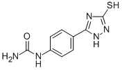 5-(4-Ureidophenyl)-1H-1,2,4-triazole-3-thiol|