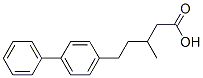 5-(4-biphenylyl)-3-methylvaleric acid,3415-53-0,结构式