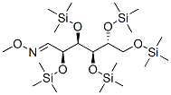 2-O,3-O,4-O,5-O,6-O-Pentakis(trimethylsilyl)-D-glucose O-methyl oxime,34152-44-8,结构式