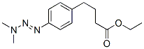 ethyl 4-(4-dimethylaminodiazenylphenyl)butanoate Structure