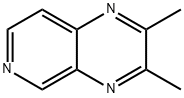 Pyrido[3,4-b]pyrazine,  2,3-dimethyl- 化学構造式