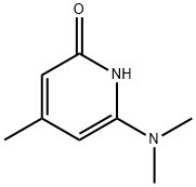 2(1H)-Pyridone,  6-(dimethylamino)-4-methyl-  (8CI) Structure