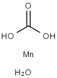 MANGANESE(II) CARBONATE HYDRATE Structure