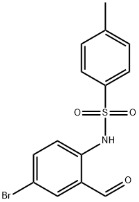 N-(4-Bromo-2-formylphenyl)-4-methylbenzenesulfonamide Structure