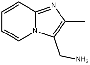 C-(2-METHYL-IMIDAZO[1,2-A]PYRIDIN-3-YL)-METHYLAMINE Struktur