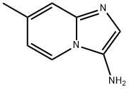 IMidazo[1,2-a]pyridin-3-aMine, 7-Methyl-,34164-98-2,结构式