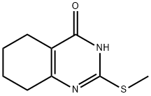 2-(Methylthio)-5,6,7,8-tetrahydroquinazolin-4-ol Structure