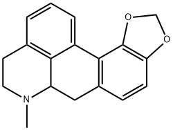 6a,7,8,9-Tetrahydro-7-methyl-6H-benzo[de]-1,3-benzodioxolo[4,5-g]quinoline Structure