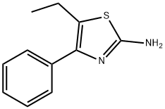 5-ETHYL-4-PHENYL-1,3-THIAZOL-2-AMINE Struktur