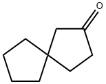 スピロ[4.4]ノナン-2-オン 化学構造式