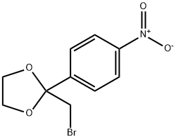 2-(BROMOMETHYL)-2-(4-NITROPHENYL)-1,3-DIOXOLANE Structure