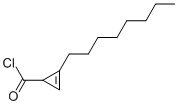 2-Cyclopropene-1-carbonyl chloride, 2-octyl- (9CI) 结构式