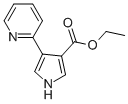 4-(吡啶-2-基)-1H-吡咯-3-甲酸乙酯, 342025-71-2, 结构式