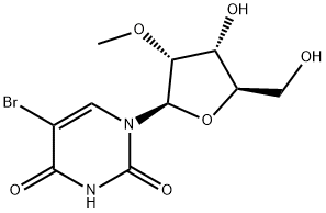 5-溴-2'-O-甲基尿苷,34218-83-2,结构式