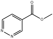 Pyridazine-4-carboxylic acid methyl ester Structure