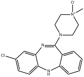 Clozapine N-oxide (hydrochloride) Structure