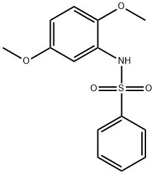 Benzenesulfonamide,N-(2,5-dimethoxyphenyl)- 结构式