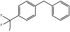 1-BENZYL-4-TRIFLUOROMETHYLBENZENE Struktur
