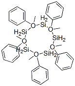 Cyclopentasiloxane, 2,4,6,8,10-pentamethyl-2,4,6,8,10-pentaphenyl- Structure