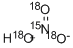 NITRIC-15N-18O3 ACID, CA. 10N SOLUTION I N WATER, 99 ATOM % 15N, 95 ATOM % 18O Struktur